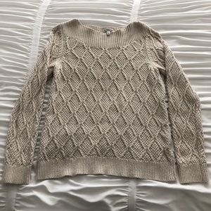 Croft & Barrow Cream Sweater